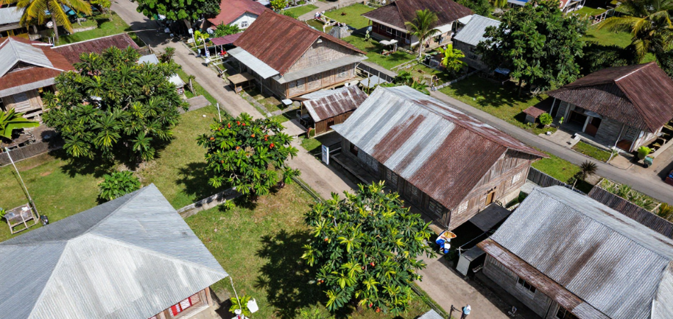 Peta lokasi kampung